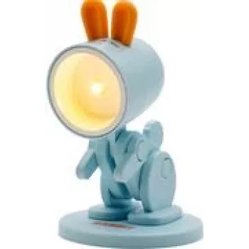 Pöytävalaisin RealPower 486317 LED sininen oranssi 1 polttimo paristo