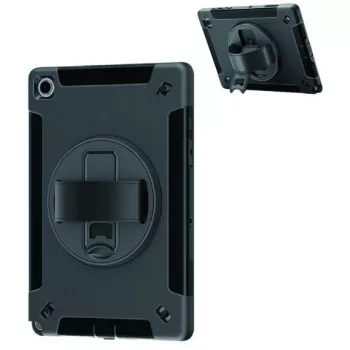 4smarts Rugged Case Grip Samsung Tab A8 10.5 (2021) -suojakotelo musta