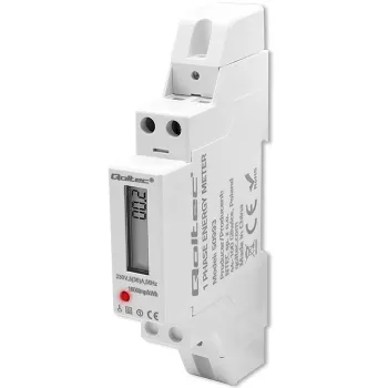 Yksivaiheinen elektroninen mittari QOLTEC 50993 230V 30A