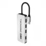USB-keskitin Green Cell HUB-GC-C4A — 4-porttinen USB-C 3.0 -keskitin