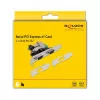 PCI Express x1 -kortti DeLOCK 90046