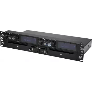DJ CD/MP3-soitin Omnitronic XDP-3001 Dual Deck USB-tuella