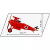 Blocks Fokker DR.1 Red Baron 221 rakennuspalikkaa