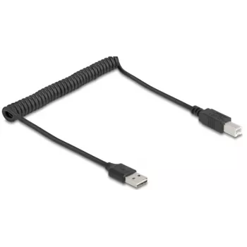 USB-kaapeli DeLOCK 90130 USB 2.0 0,8 m musta