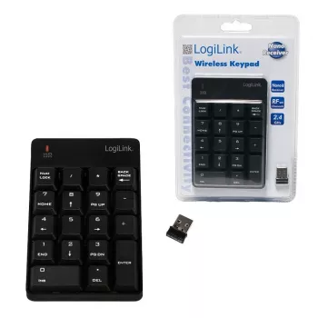 LogiLink ID0120 langaton numeronäppäimistö 18 näppäimellä