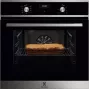 Kalusteisiin asennettava sähköuuni Electrolux EOF5F50BX, 65 L, katalyyttinen puhdistus, 8 ohjelmaa, LED-näyttö, ruostumattomat kahvat