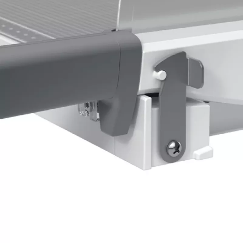 Leitz Precision Home Office -paperileikkuri A3, 10 arkkia, manuaalinen puristin, ruostumaton teräs, A3, 80 g/m², teräs