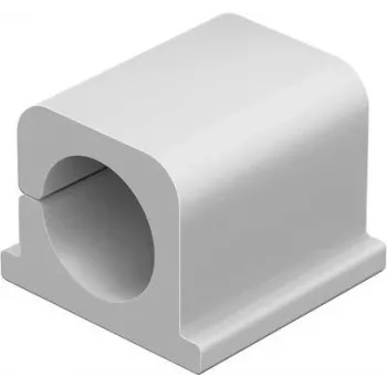 DURABLE CAVOLINE CLIP PRO 2 - kaapelikiinnikkeet - harmaa (4 kpl:n pakkaus)