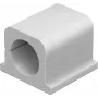 DURABLE CAVOLINE CLIP PRO 2 - kaapelikiinnikkeet - harmaa (4 kpl:n pakkaus)