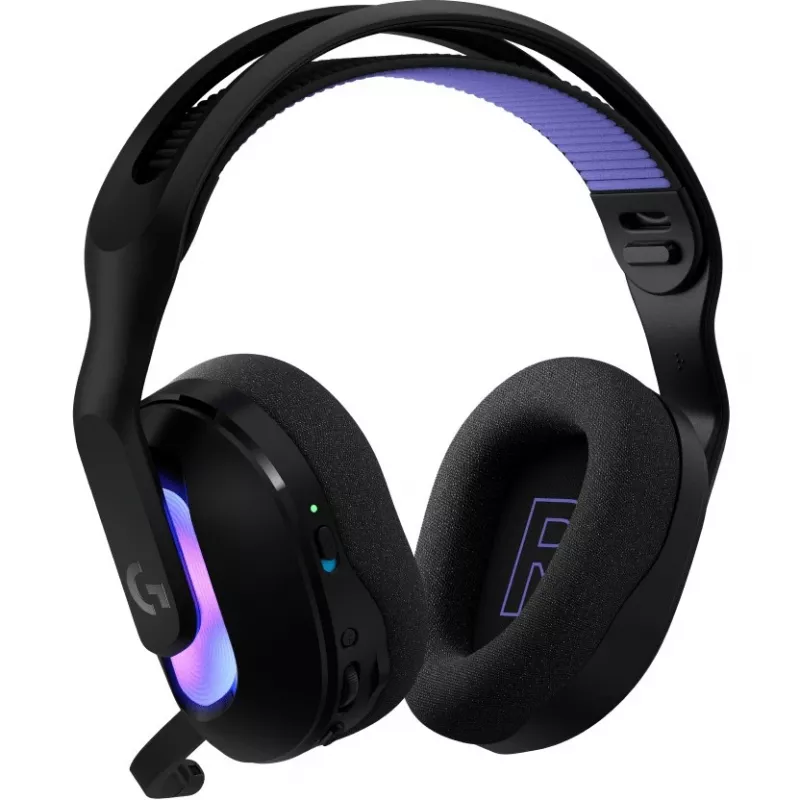 Logitech G G522 LIGHTSPEED langaton pelikuuloke LIGHTSYNC RGB mikrofoni ja laajennettu synkronoitu audio Triple-Konnektivität - LI