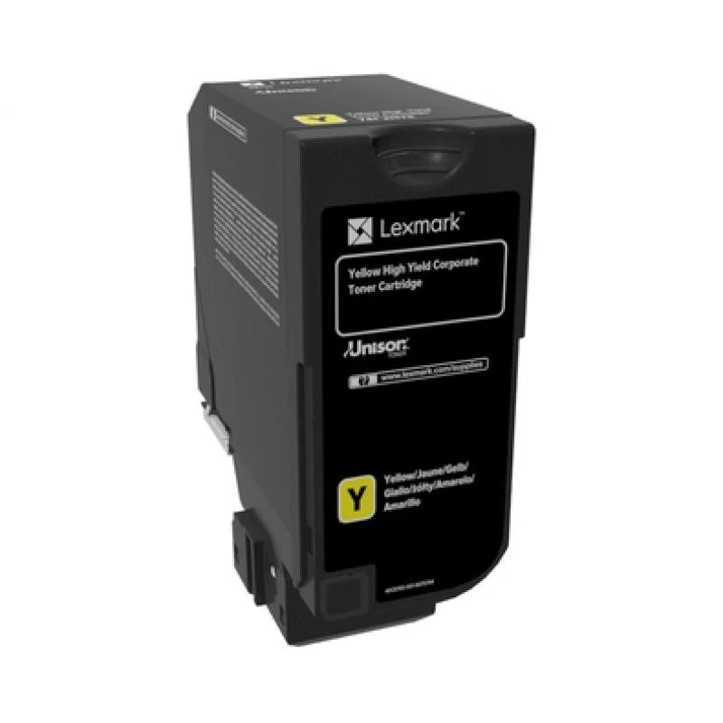 LEXMARK 74C2HYE värikasetti Lexmark 74C2HYE keltainen 12 000 sivua CS725de / CS725dte