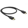 DisplayPort-kaapeli DeLOCK 85506 0,5 m musta