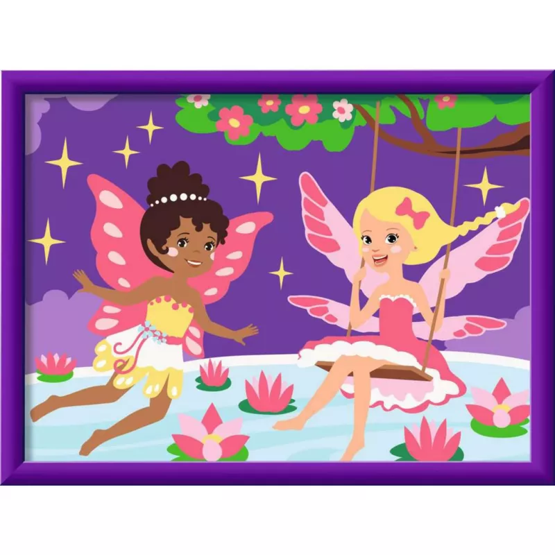 Maalaussarja Ravensburger CreArt – Feenfreunde (lasten maalaussarja)