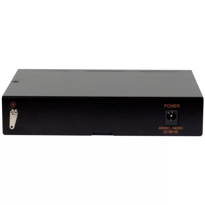 ALLNET ALL-MC116SPV-VDSL2 pisteestä pisteeseen VDSL2-vektorointisillamodeemi, 2x PoE IEEE 802.3at -porttia, hallitsematon, musta
