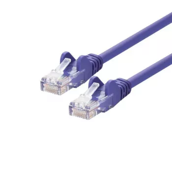 Verkkokaapeli LOGON TCU55U200P — Cat5e U/UTP, RJ-45–RJ-45, 20 m, violetti, kullatut kontaktit