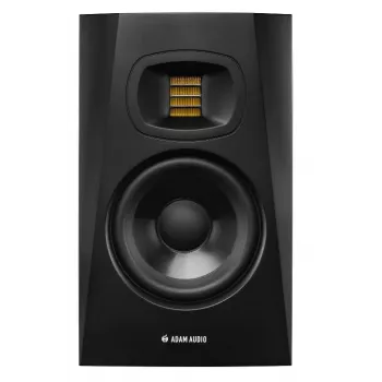 Studiomonitorikaiutin ADAM AUDIO T5V, 5 tuuman bassoelementti, 1,9 tuuman diskanttielementti, 45–25 000 Hz, 106 dB, musta