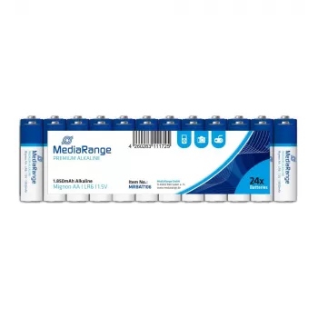 Alkaliparisto AA 1,5V/24 kpl MRBAT106 Mediarange