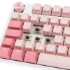 Ducky One 3 TKL -näppäimistö pelikäyttöön USB QWERTZ saksa pinkki