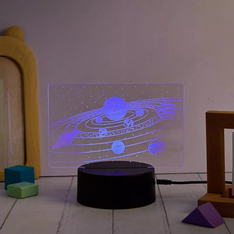 Manta SNL118RGB RGB 3D koristeellinen LED-valaisin