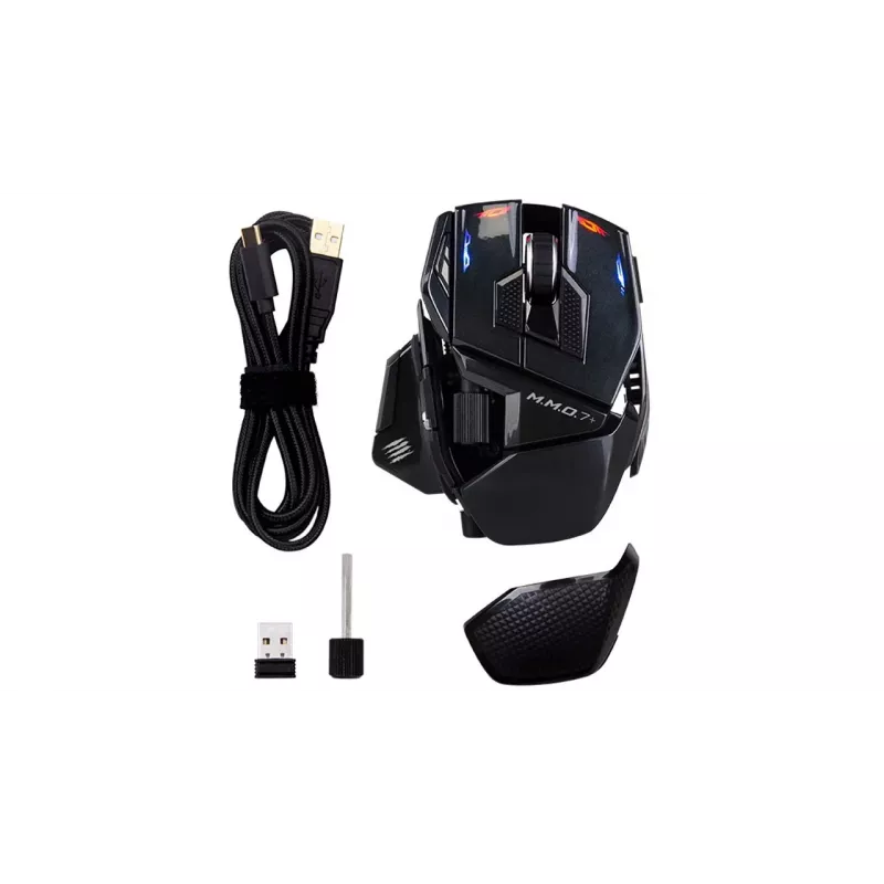 Mad Catz M.M.O. 7+ langaton pelihiiri, musta