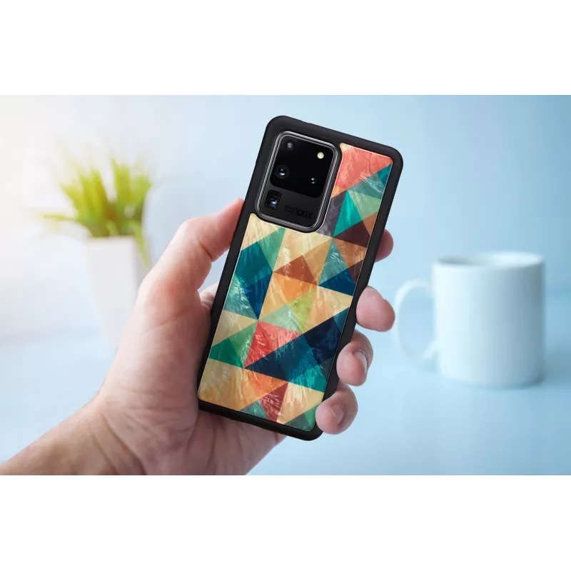 iKins suojakotelo Samsung Galaxy S20 Ultralle, Mosaik musta