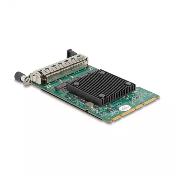 DeLOCK 88300 OCP 3.0 verkkokortti, 4 x RJ45 Gigabit LAN