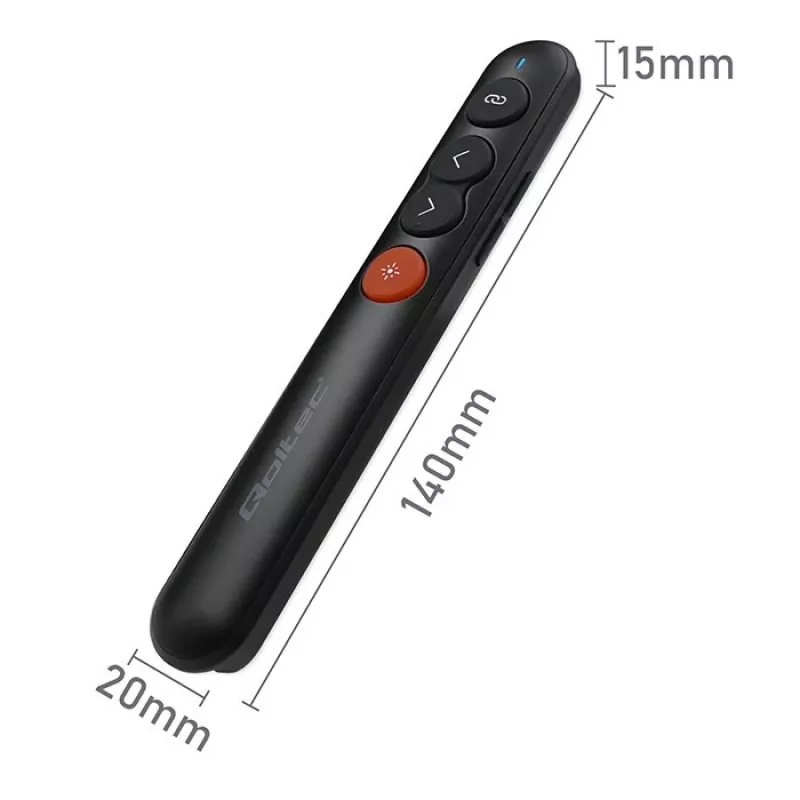 Laserosoitin-esityskaukosäädin 4in1 USB 3.0 2,4 GHz 30 m