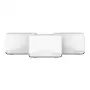 Mercusys Halo H27BE (3 kpl) BE3600 koko kodin Mesh Wi-Fi 7 -järjestelmä, kaksitaajuus 688 + 2880 Mbit/s, MU-MIMO, 1x 2,5 Gbit/s + 2x 1 Gbit/s portit, sisäiset antennit, jopa 650 m2