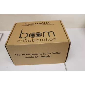 Videoneuvottelukamera Boom Collaboration MAGNA käytetty — malli BM01-2030SO, käytetty laite