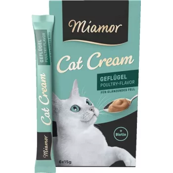 MIAMOR kissancreme siipikarja - kissanherkut - 6x15g