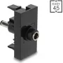 Virtalähteen pistokesarja DELOCK Easy 45 moduuli DC 5,5×2,1 mm ja 5,5×2,5 mm
