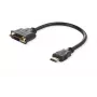 Microconnect HDMDVI15CM videokaapeli-adapteri 0,15 m HDMI Type-A (Standard) DVI-D musta