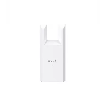 Verkkotoistin TENDA T10 2,4 GHz Wi‑Fi 4, 300 Mbit/s, 2 ulkoista antennia, 1x RJ-45, valkoinen