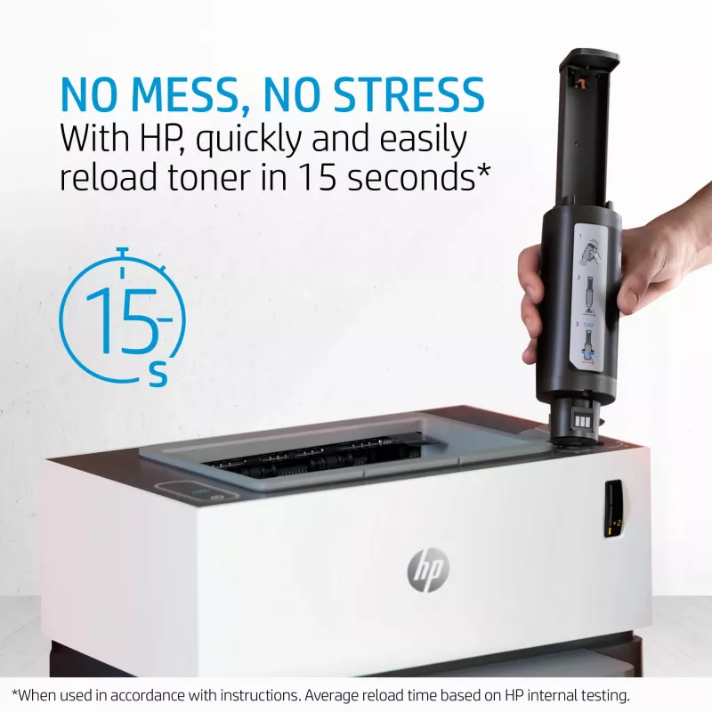 HP Original 103AD Neverstop musta värikasetin täyttösarja, kahden värikasetin sarja