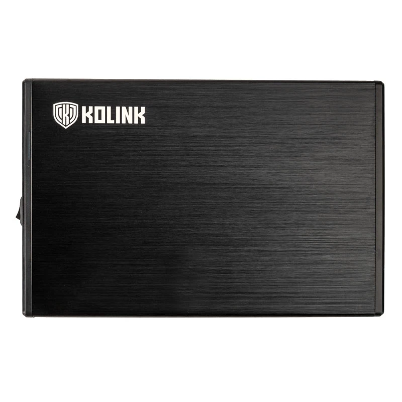Kolink HDSU3U3 ulkoinen 3,5 tuuman USB 3.0 -kotelo, musta