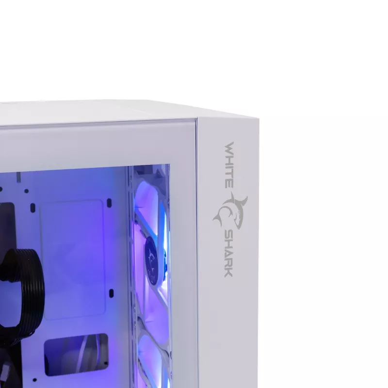 Tietokonekotelo White Shark GCC-2401 Warhead-3 ATX valkoinen