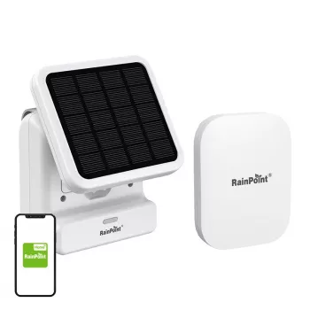 RainPoint älykäs aurinkovesipumppusarja HTP115FR HWG023WBRF-yhdyskäytävällä ja sovelluksella puutarhakasteluun