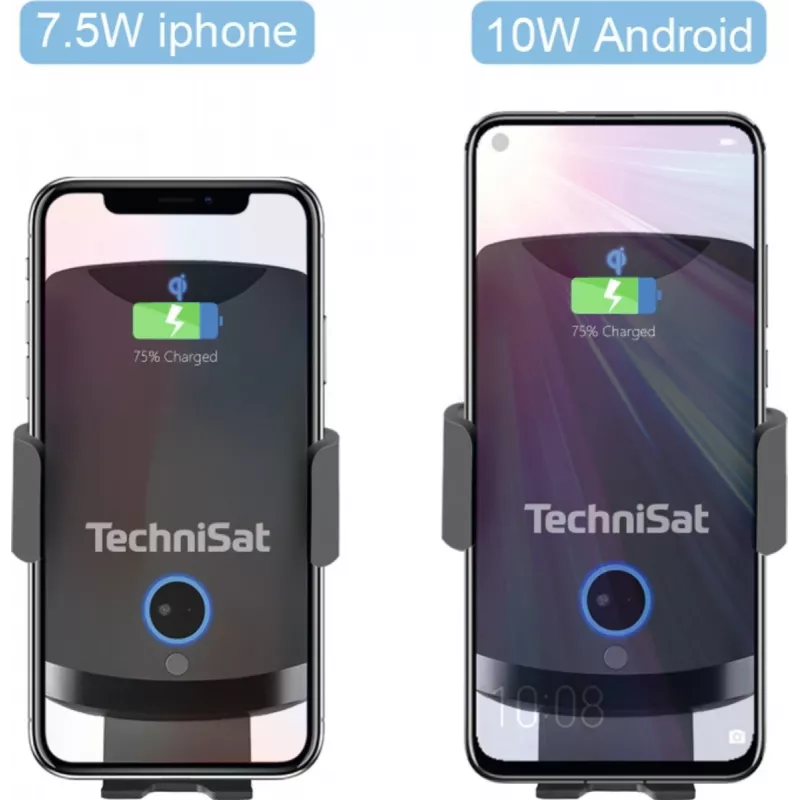 TechniSat SmartCharge 2 älypuhelin- ja tablettiteline integroidulla lataustuella