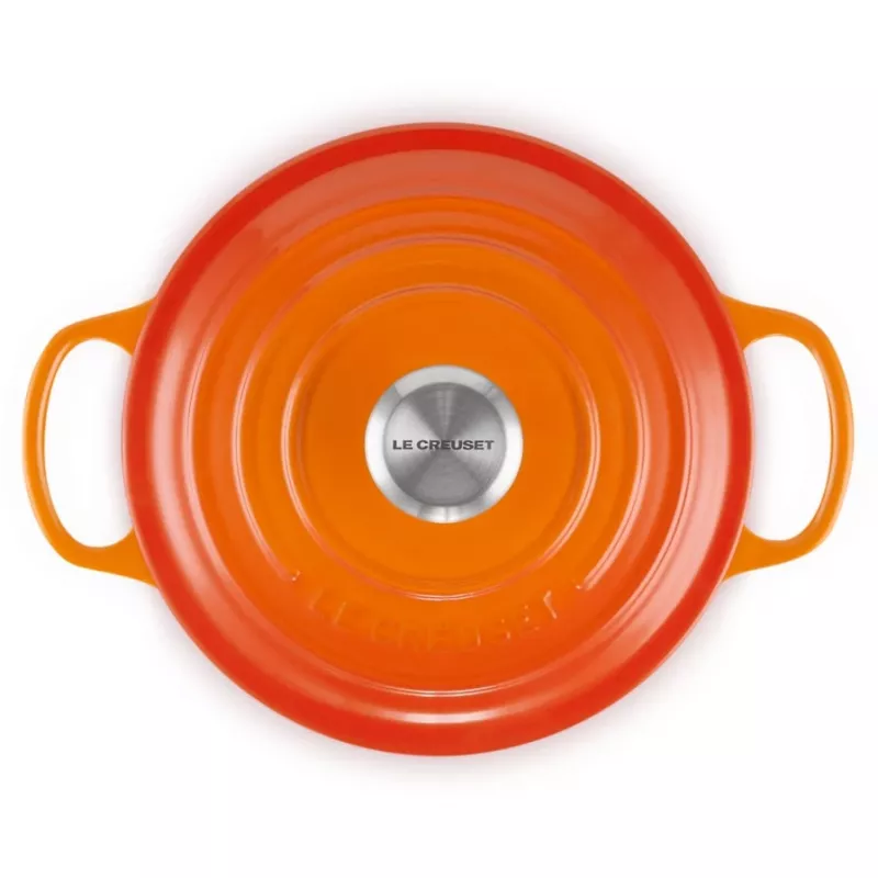 Le Creuset Signature -pata pyöreä 18 cm vulkaaninen