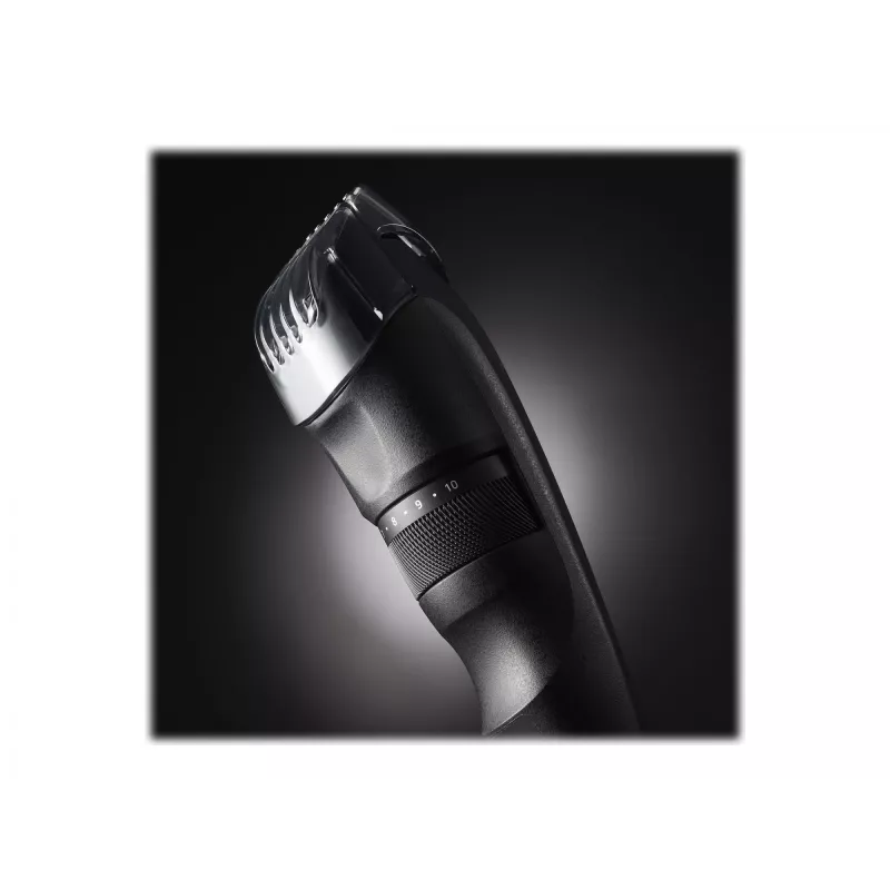 Partatrimmeri Panasonic ER-SB40-K803 — 0,5–10 mm, 19 asetusta, Li-Ion, langaton/verkkovirta, musta