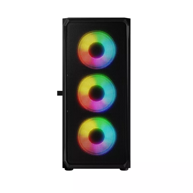 LOGIC CONCEPT Portos ARGB ATX Mid-Tower-kotelo, musta