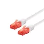 LOGON Cat6 UTP -verkkokaapeli, 7 m, RJ-45–RJ-45, valkoinen
