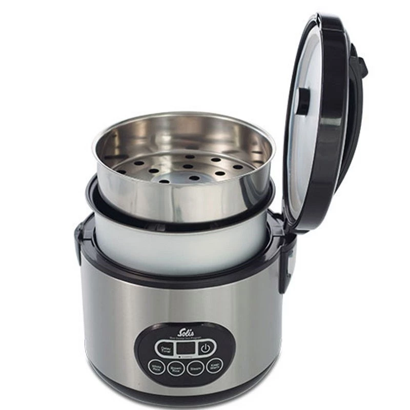 Riisinkeitin Solis 979.30 1,2 L 500 W ruostumaton teräs
