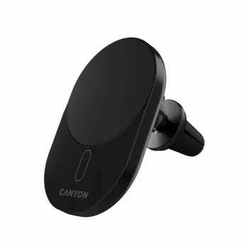 Langaton autolaturi CANYON OnGrip 105 15W Qi2 Wireless musta