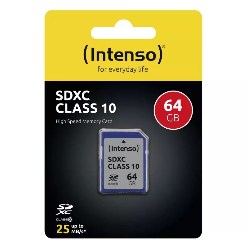 MUISTI SDXC 64GB C10/3411490 INTENSO