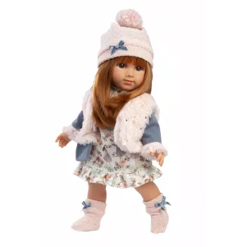 Nukke Llorens Nicole 35 cm – realistiset piirteet, pehmeä vartalo, vauvannukke