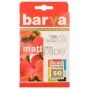 Valokuvapaperi Barva IP-A230-023 matta 230 g/m² 10x15 cm 50 arkkia