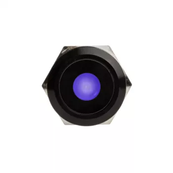 DimasTech vandalismikytkin/-painike 19 mm Blackline Dot RGB PD218