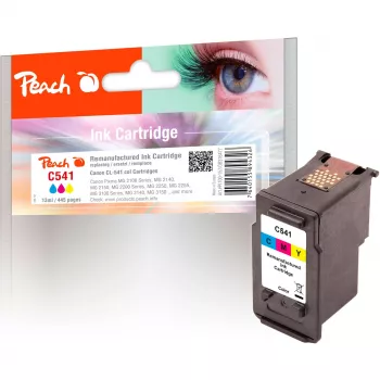 Peach 316477 mustekasetti 1 kpl syaani, magenta, keltainen