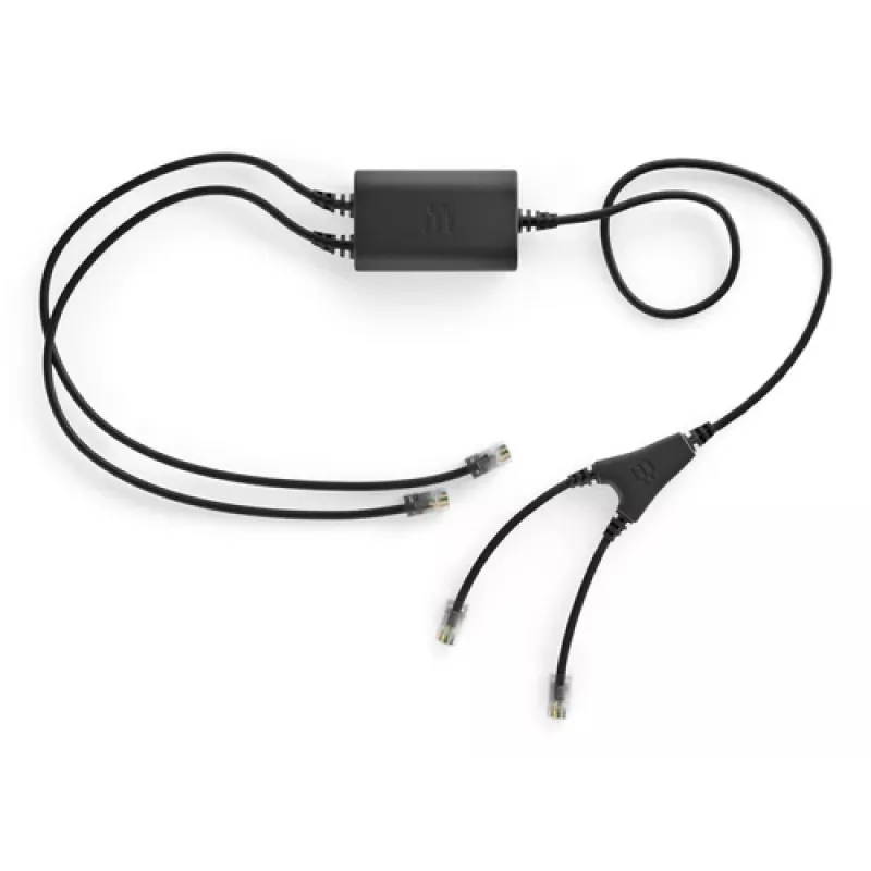 EHS-sovitin Sennheiser CEHS-CI 01 — musta, yhteensopiva Sennheiser-headsetien kanssa (malli CEHS-CI 01)